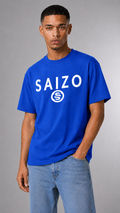 T-shirt SAIZO bleu royal
